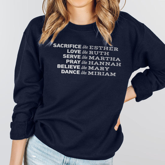Women Of The Bible Long Sleeve