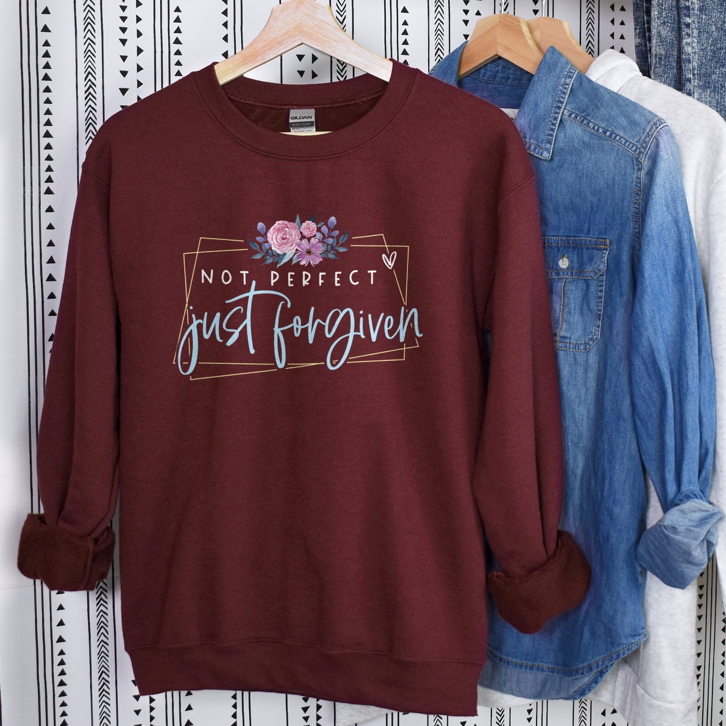 Not Perfect Just Forgiven Sweatshirt
