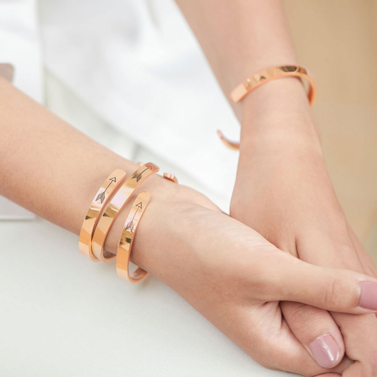 Love Thy Neighbor Cuff Bracelet