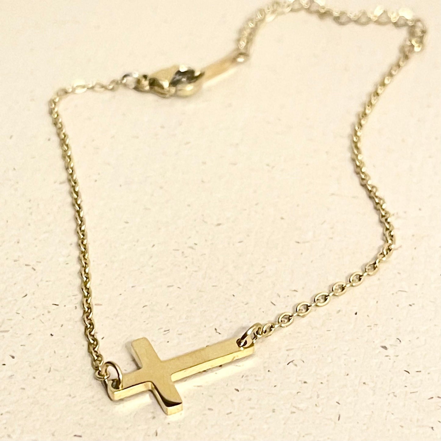 Cross Charm Bracelet