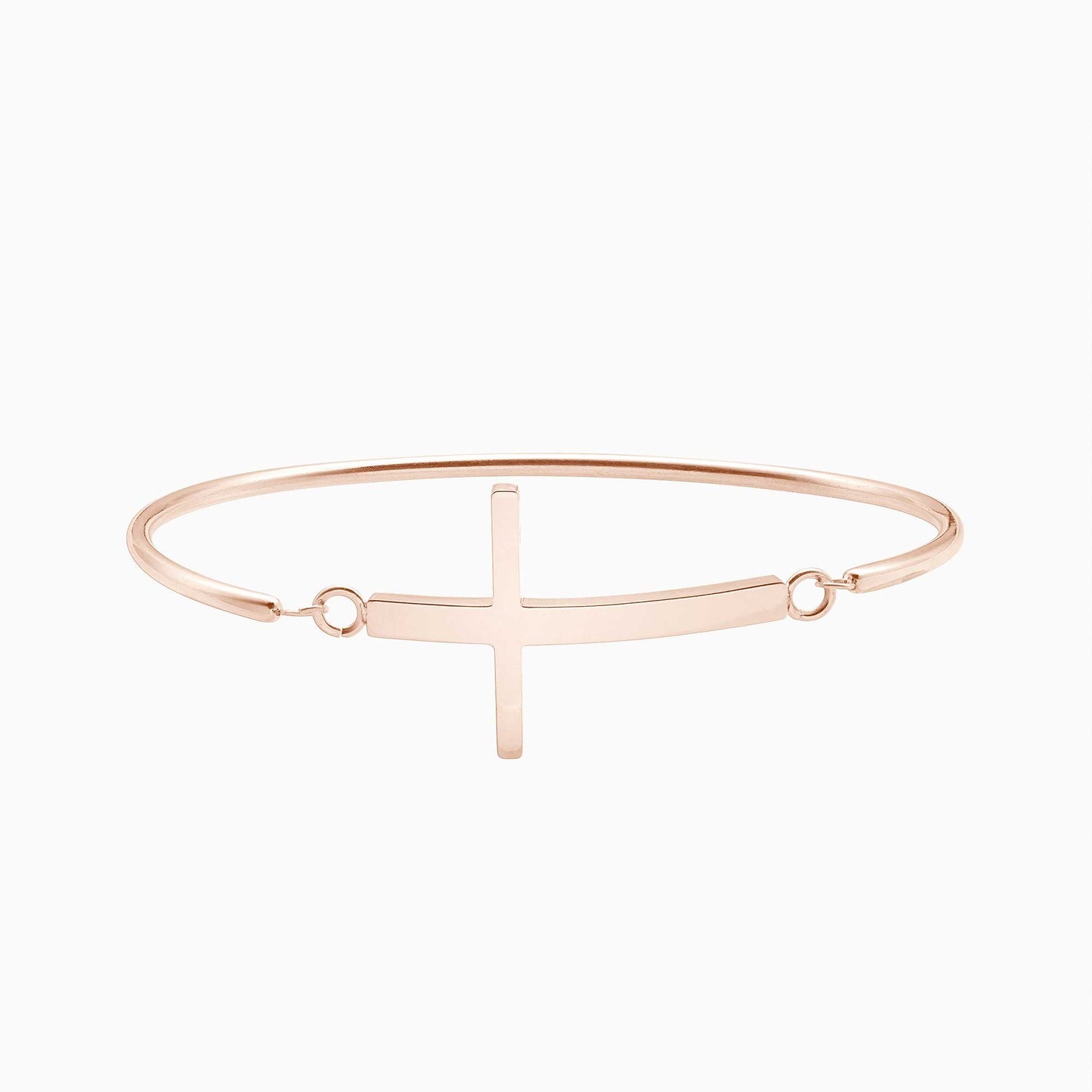 Thin Cross Bangle