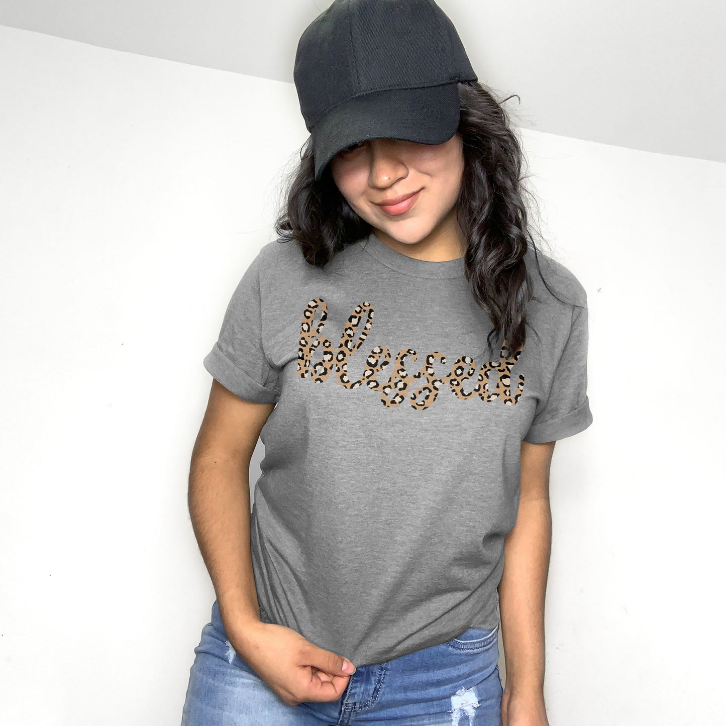 Blessed Leopard Tee