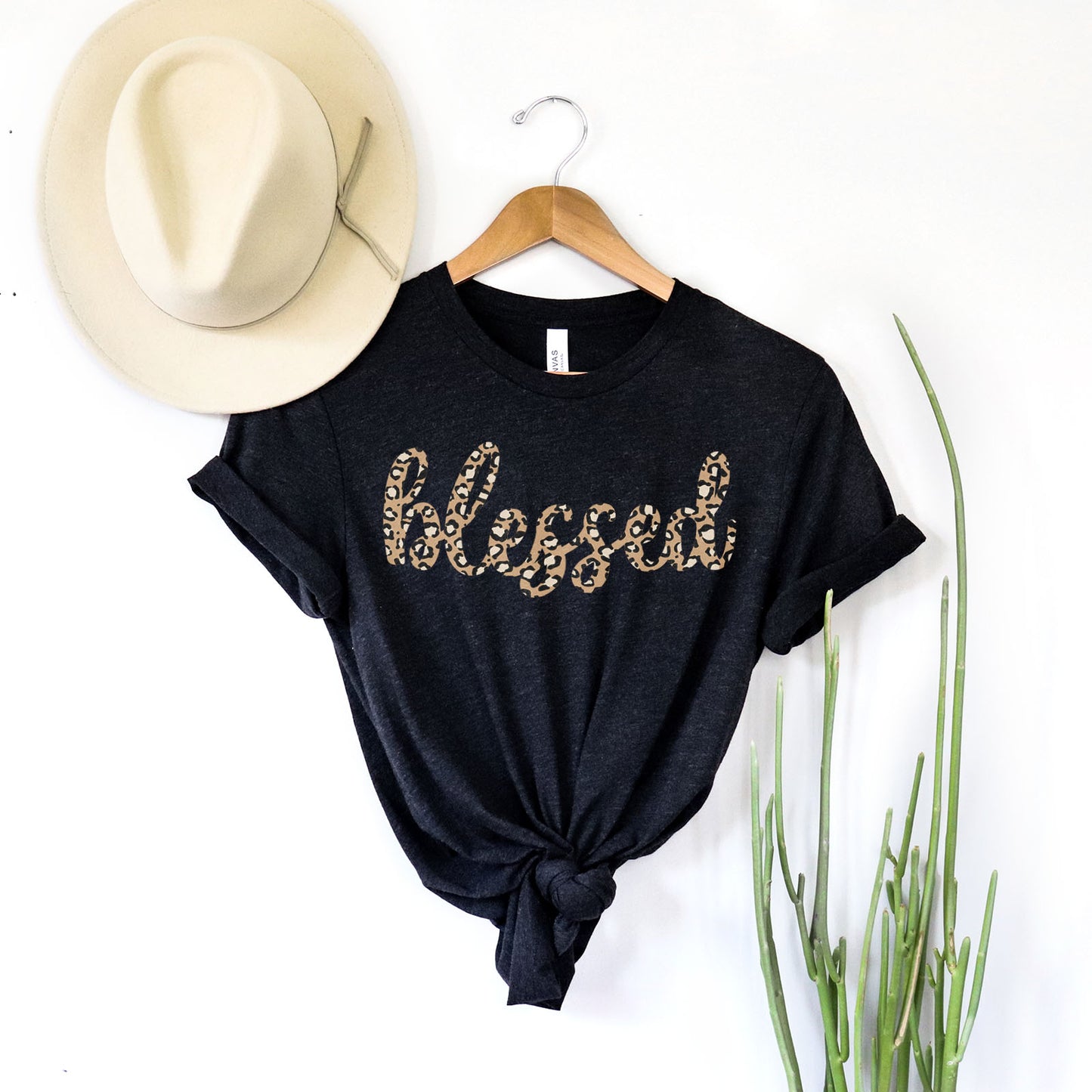 Blessed Leopard Tee
