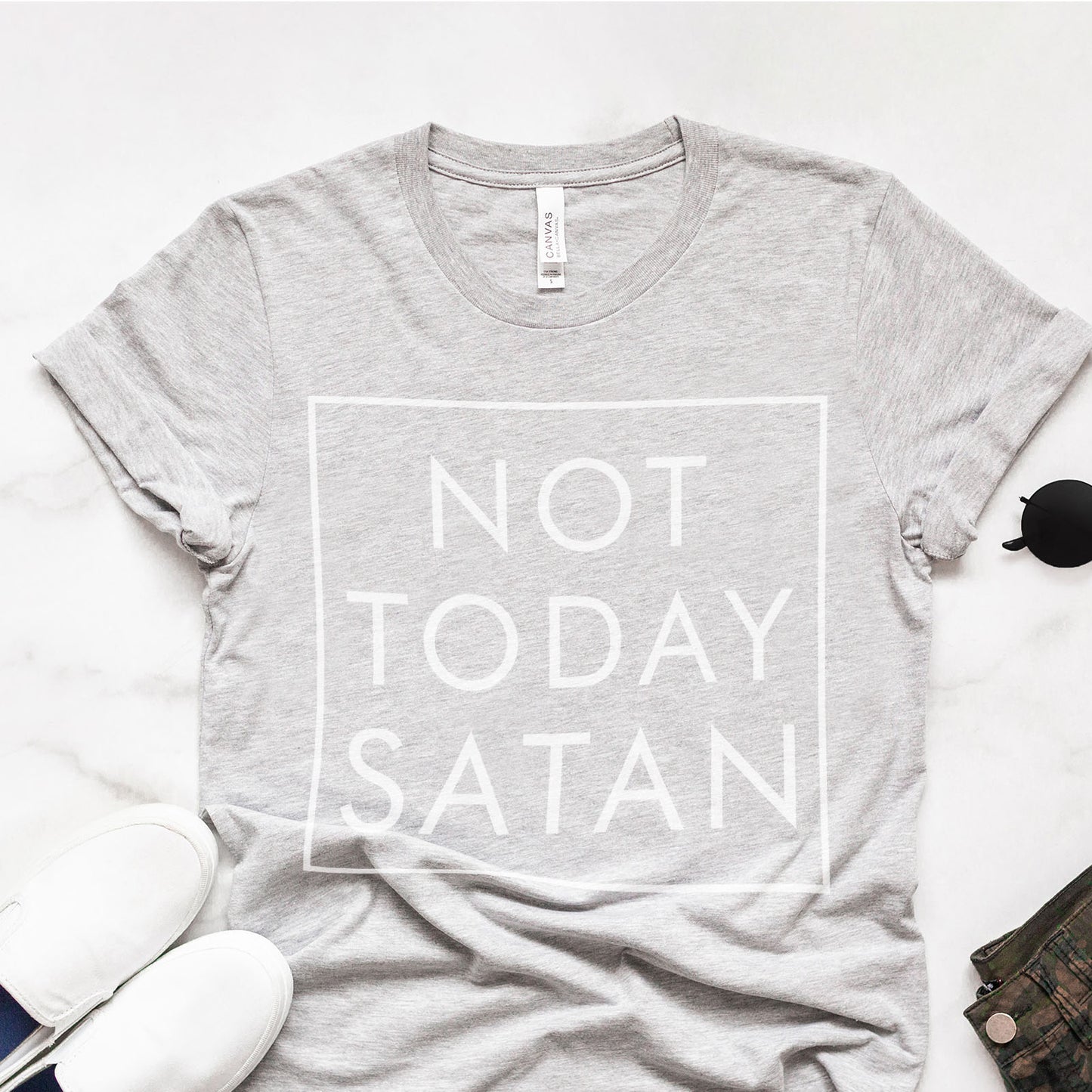 Not Today Satan Tee
