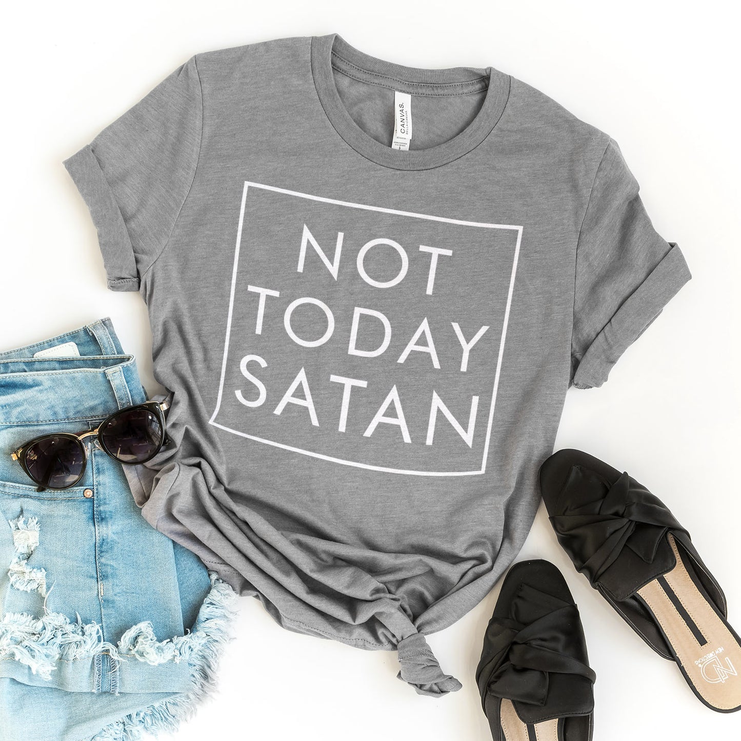 Not Today Satan Tee