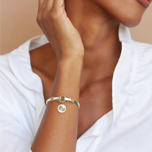The Lord Is My Light - Two-Tone Bracelet