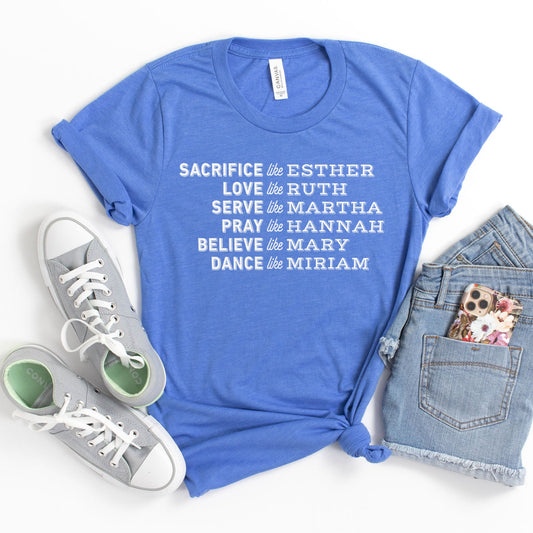 Women Of The Bible Tee