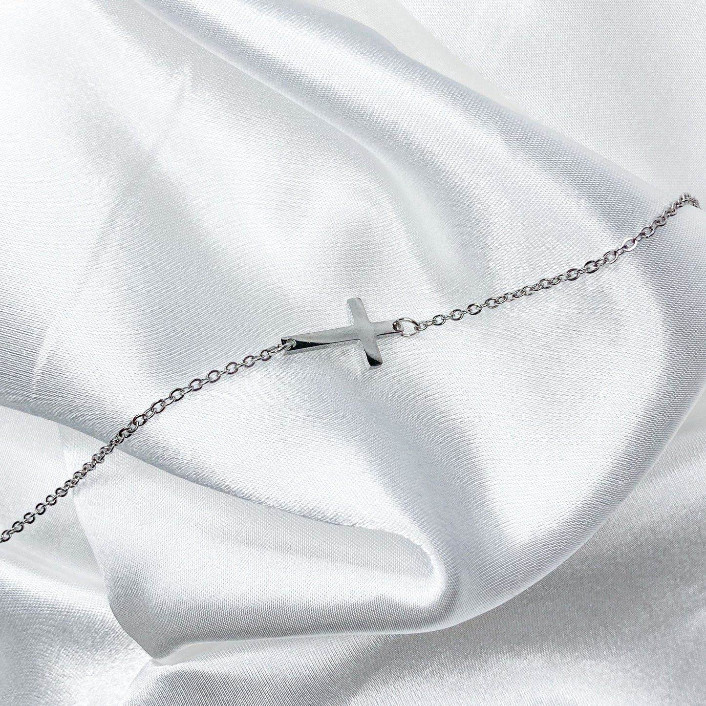 Cross Charm Bracelet