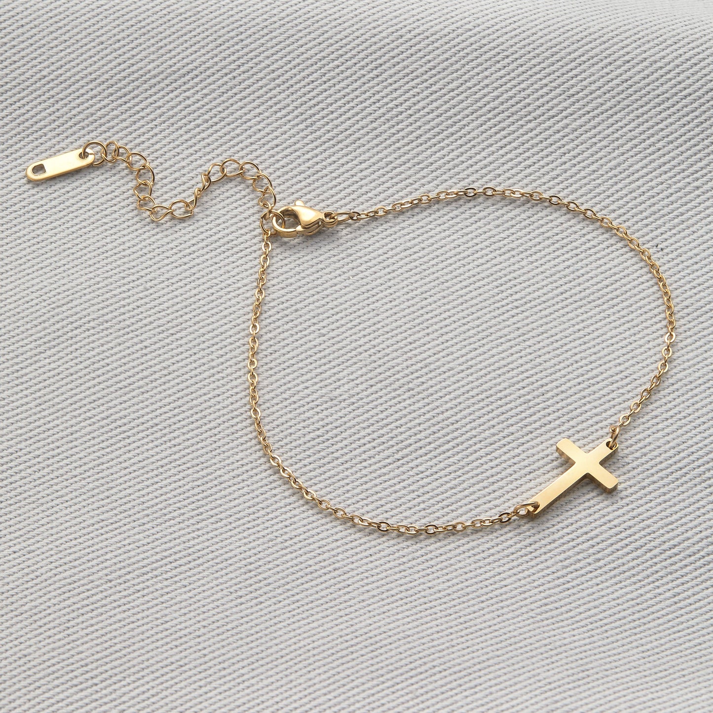 Cross Charm Bracelet