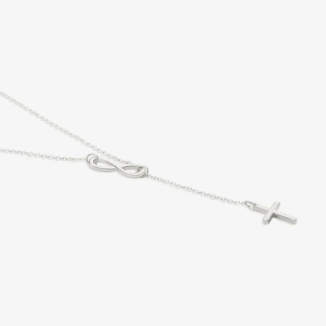 Cross and Infinity Necklace