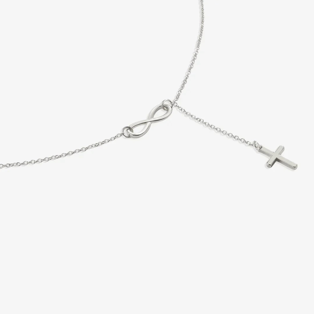 Cross and Infinity Necklace