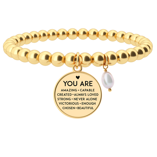 You Are Everything - Beaded Bracelet