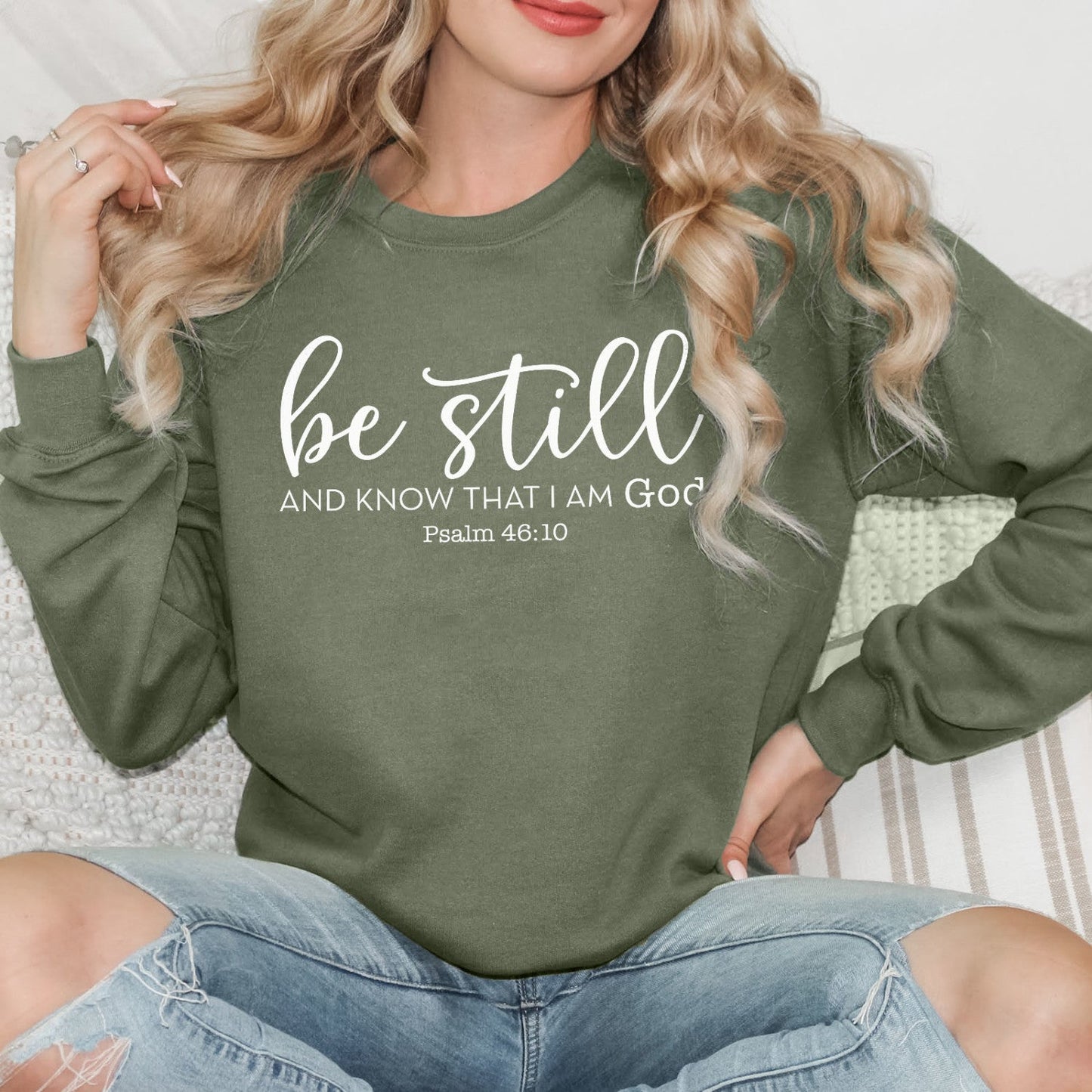 Be Still And Know That I Am God Long Sleeve