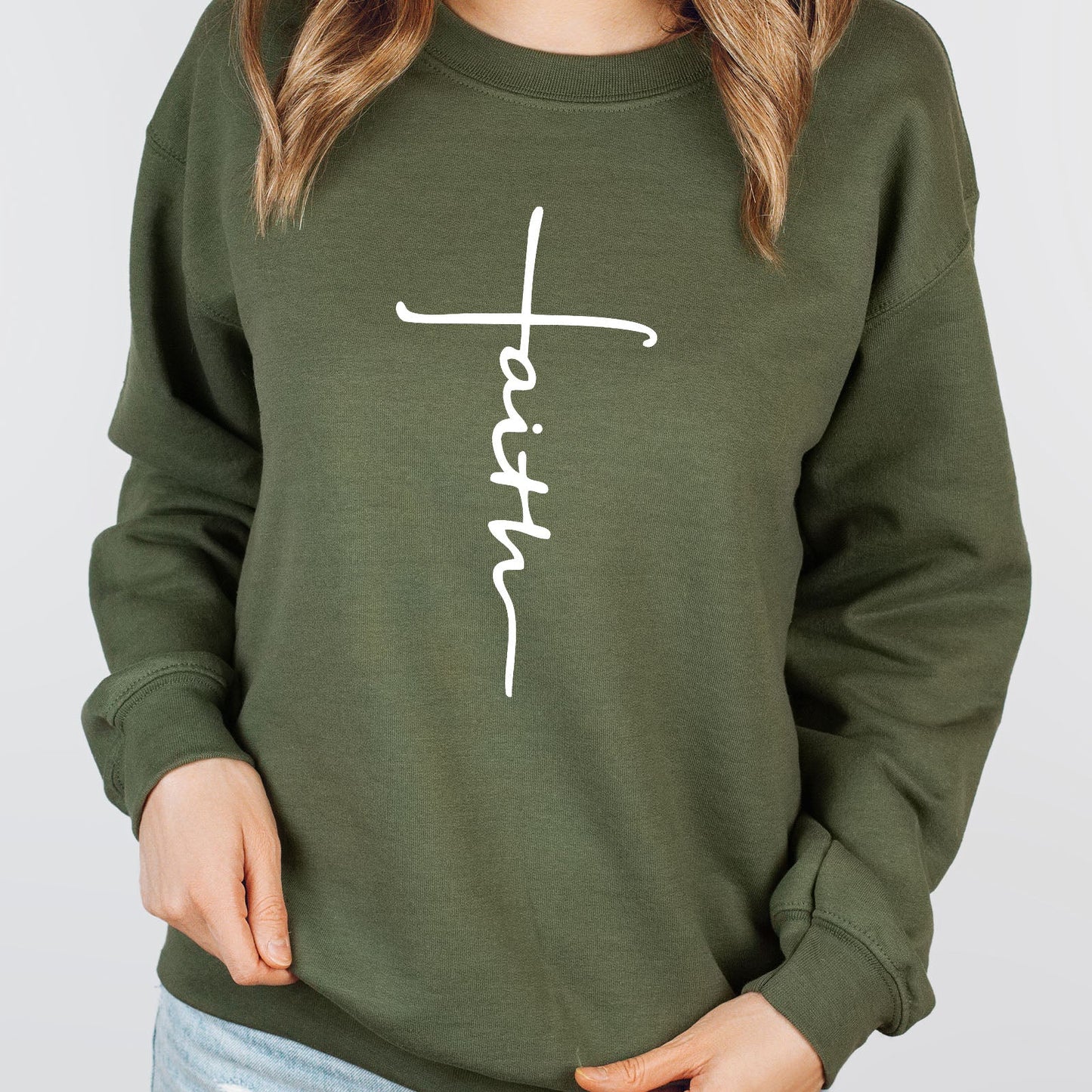 Cross Script Long Sleeve