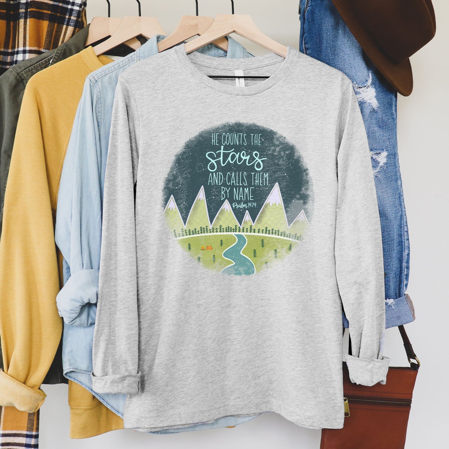 Psalm 147:4 Long Sleeve