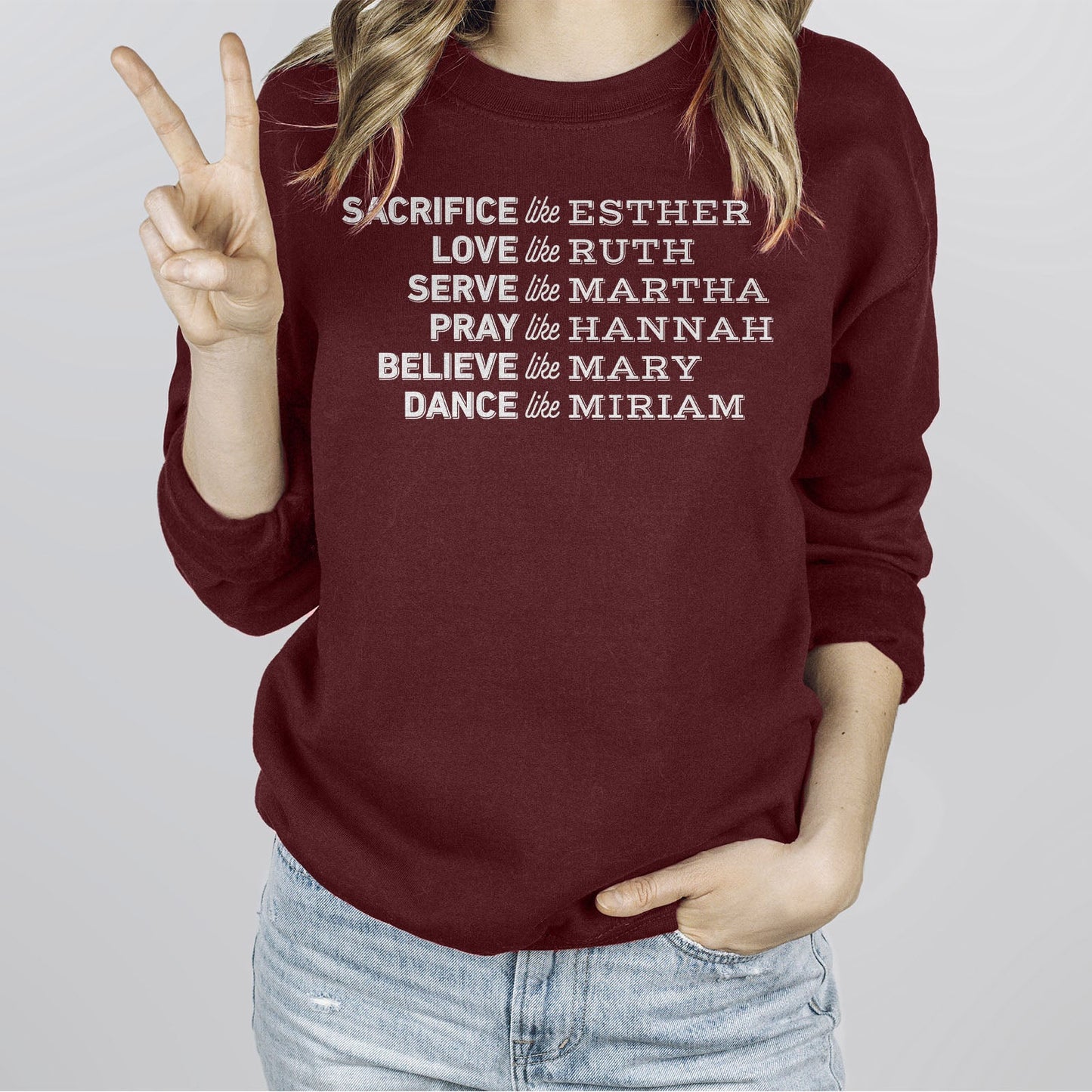 Women Of The Bible Long Sleeve