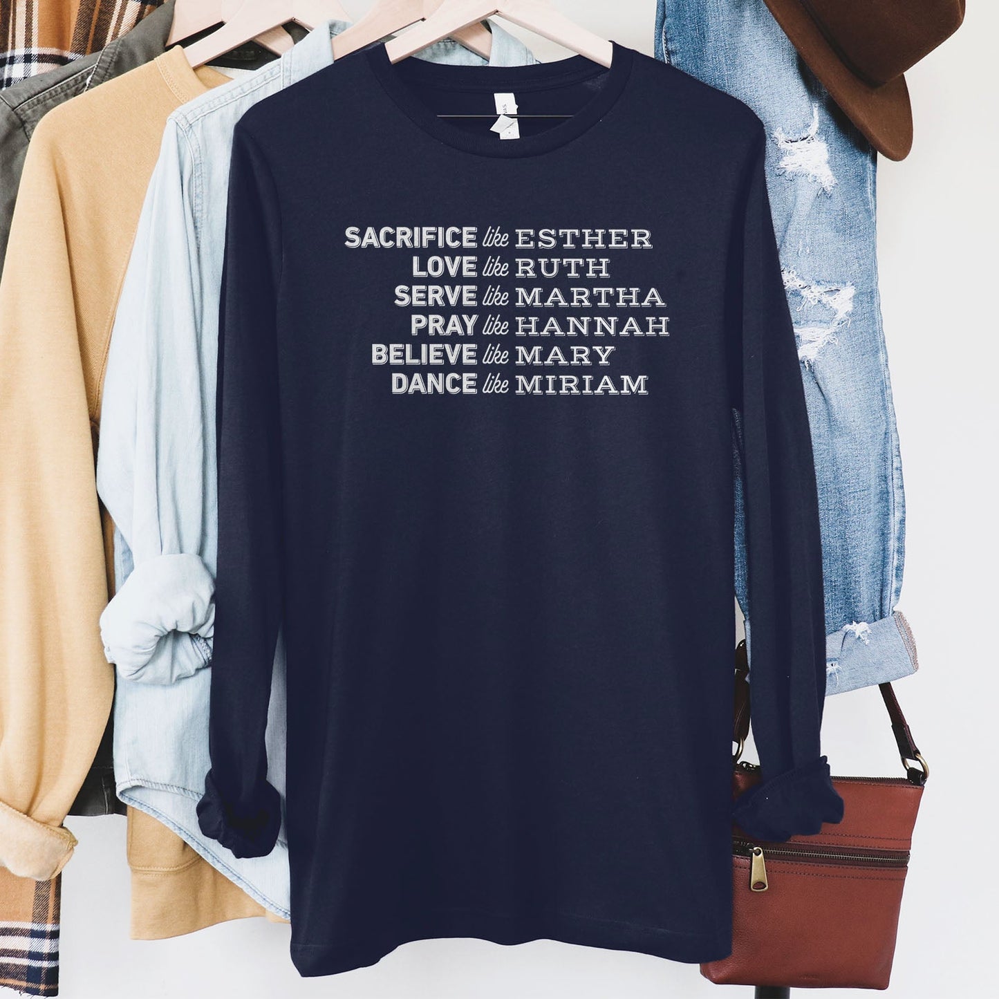 Women Of The Bible Long Sleeve