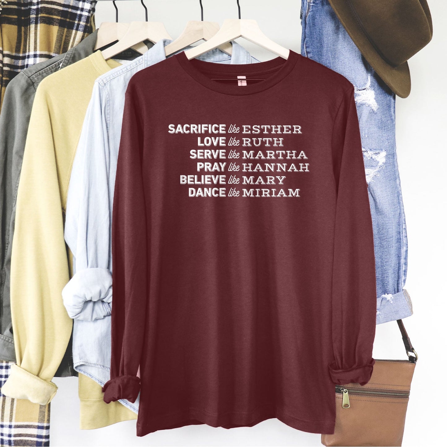 Women Of The Bible Long Sleeve