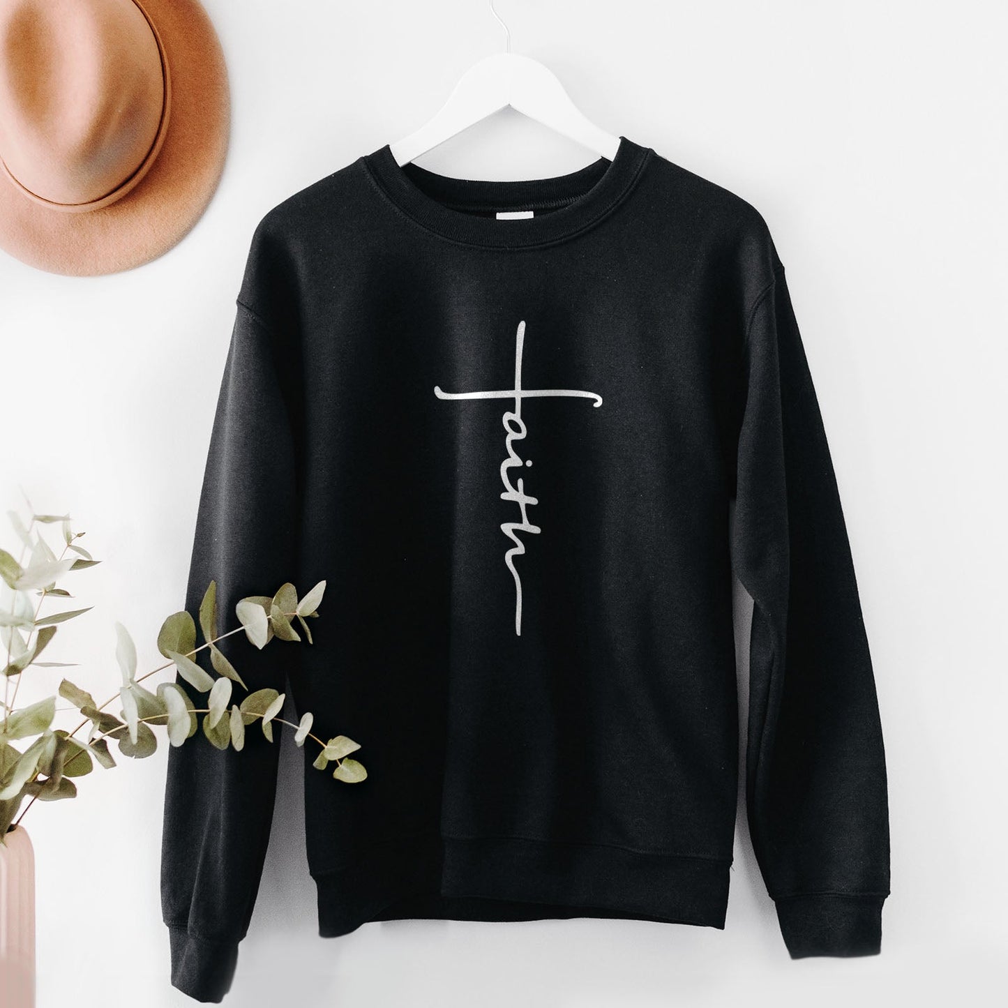Cross Script Sweatshirt