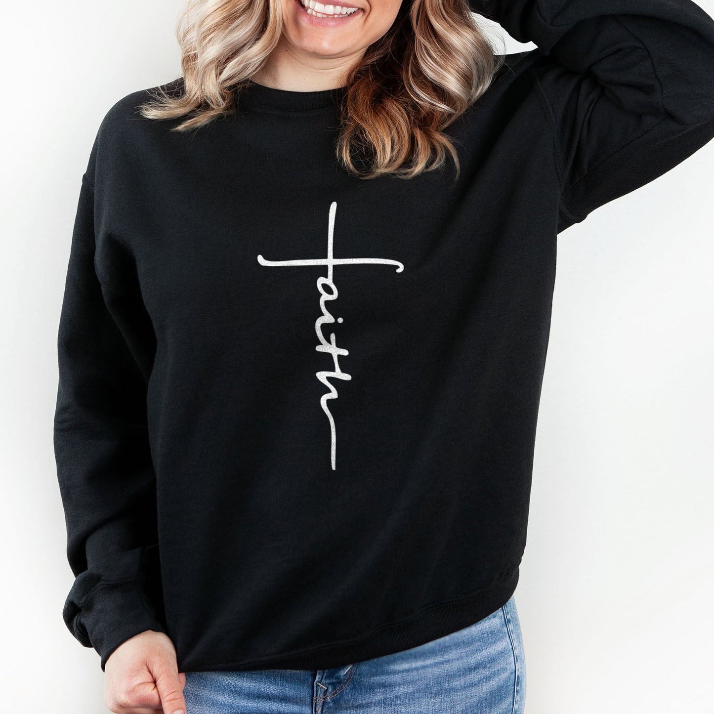 Cross Script Sweatshirt