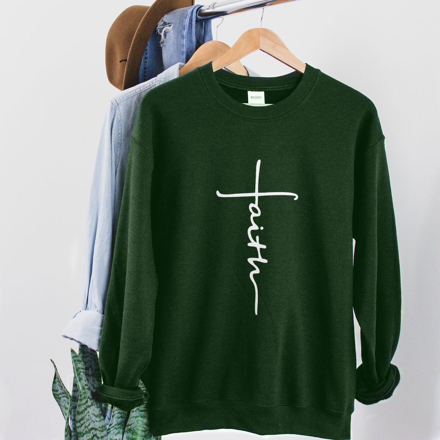 Cross Script Sweatshirt