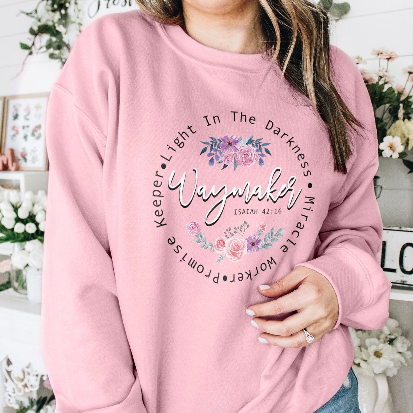 The Waymaker - Isaiah 42:16 Sweatshirt