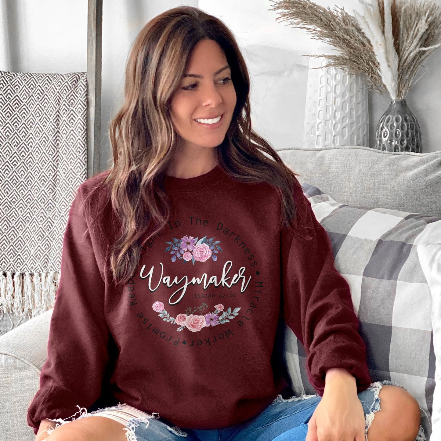 The Waymaker - Isaiah 42:16 Sweatshirt