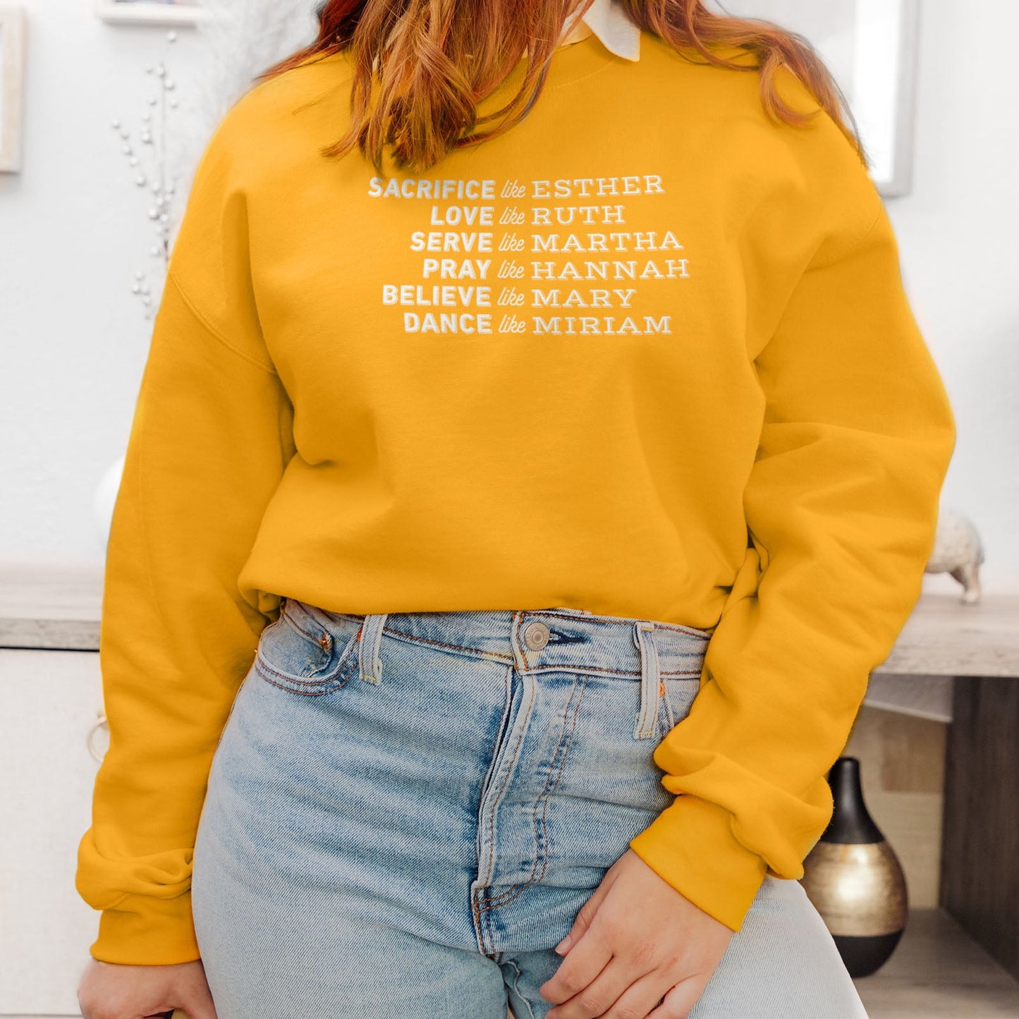 Women Of The Bible Sweatshirt
