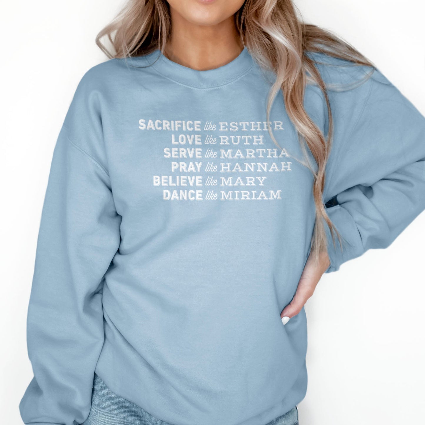 Women Of The Bible Sweatshirt