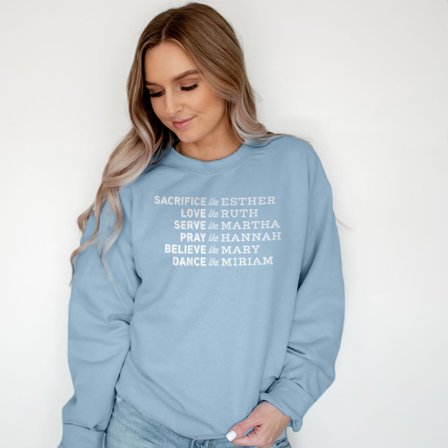 Women Of The Bible Sweatshirt