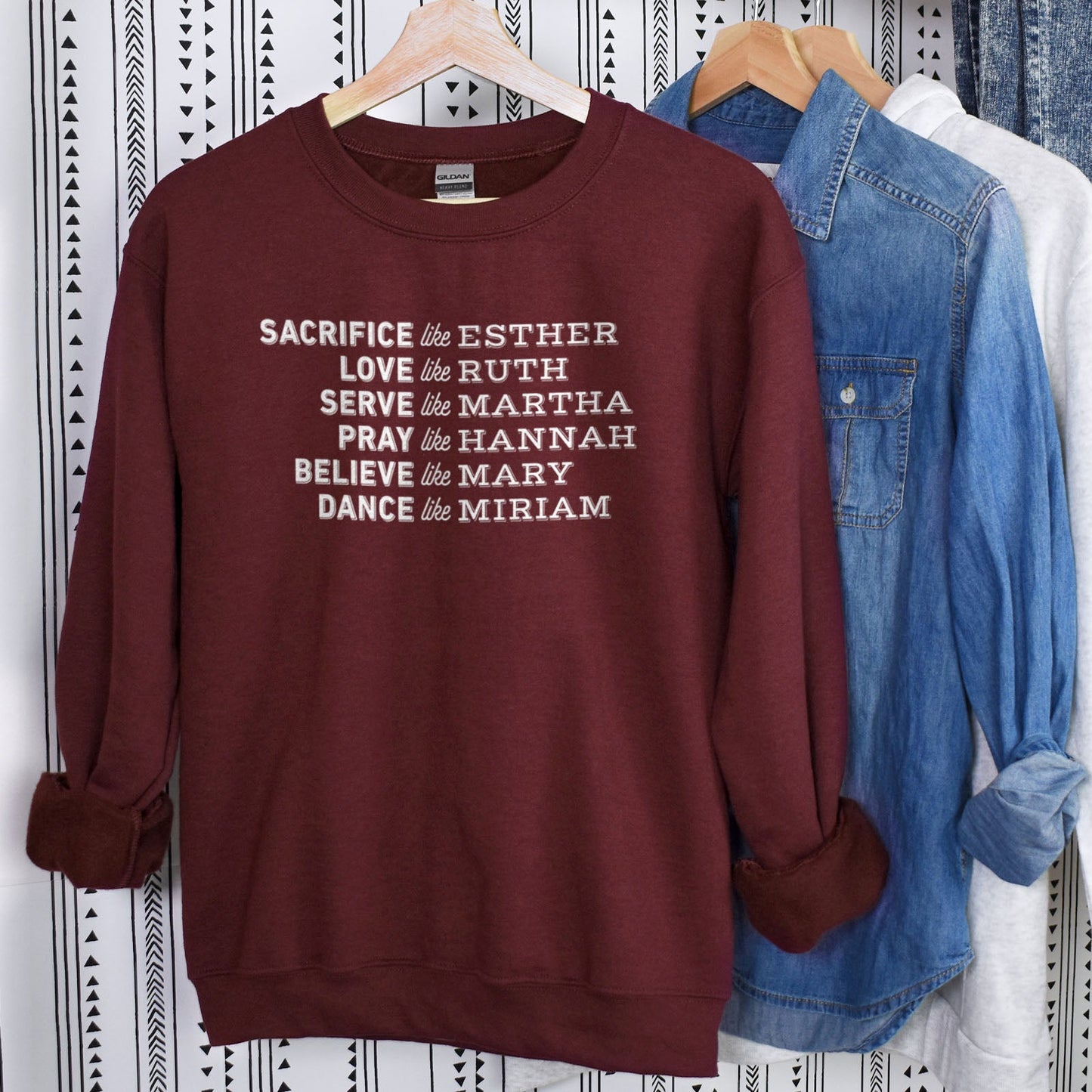Women Of The Bible Sweatshirt