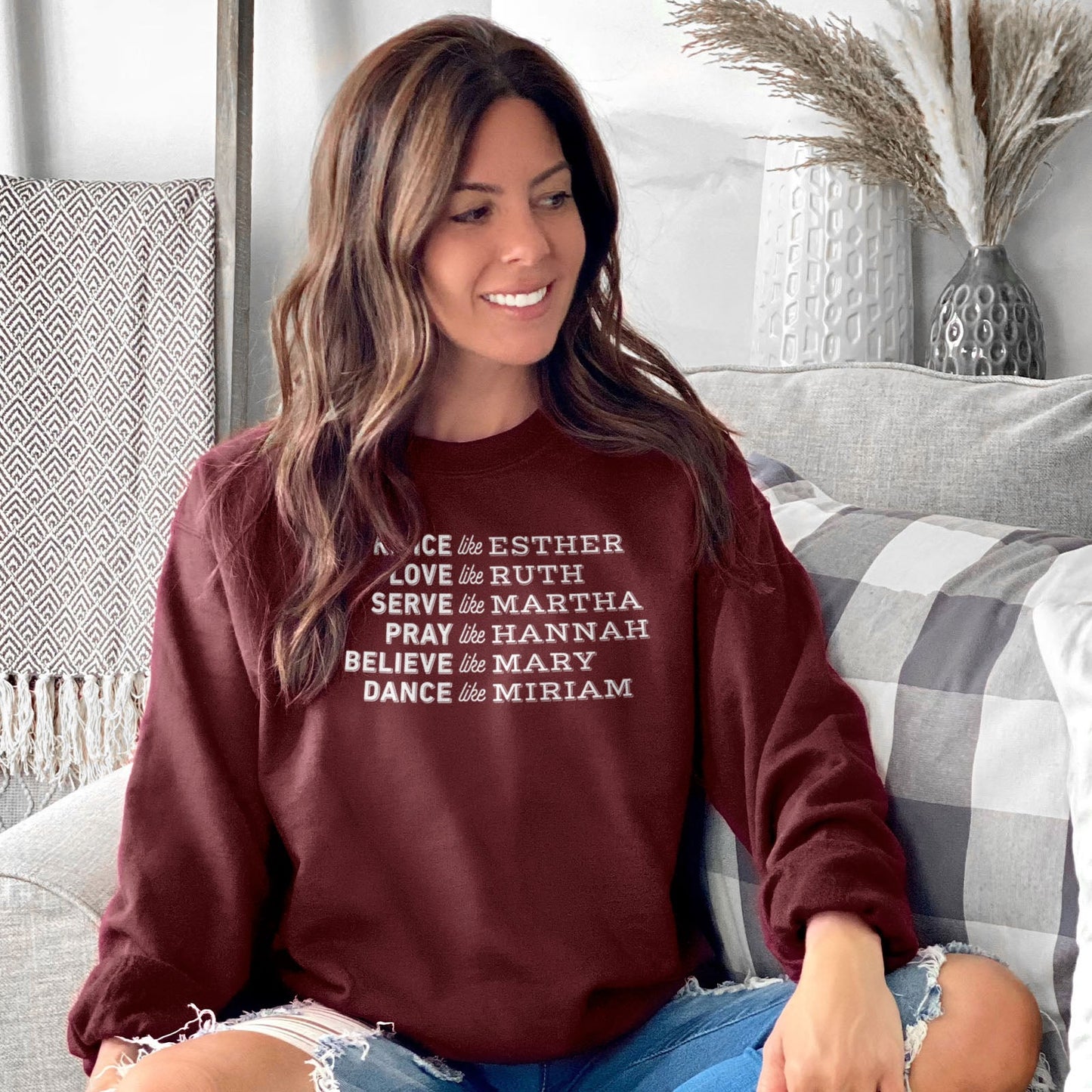 Women Of The Bible Sweatshirt
