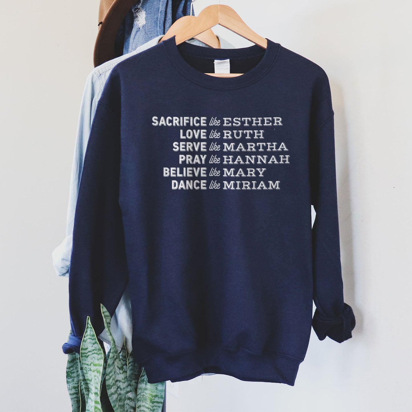 Women Of The Bible Sweatshirt