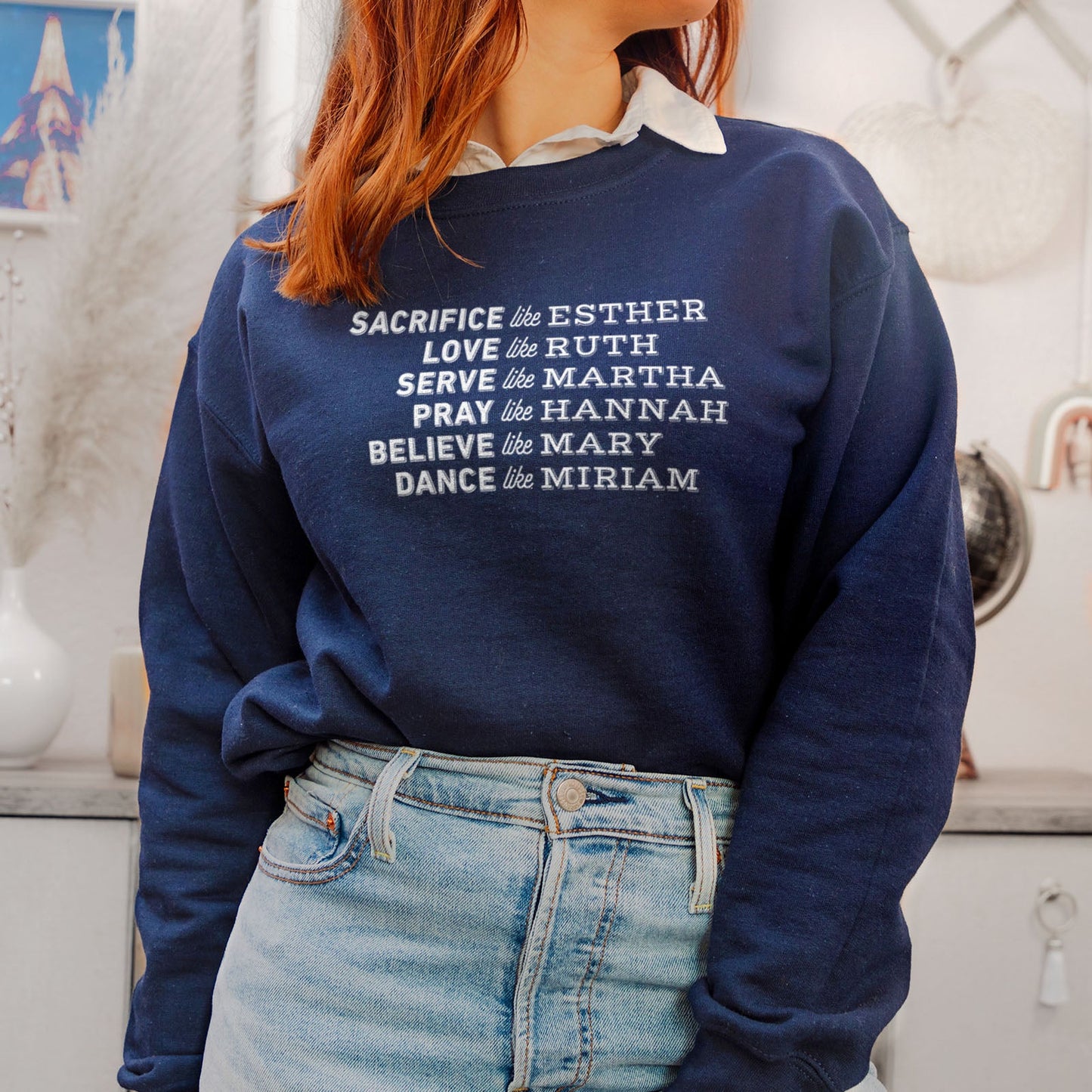 Women Of The Bible Sweatshirt