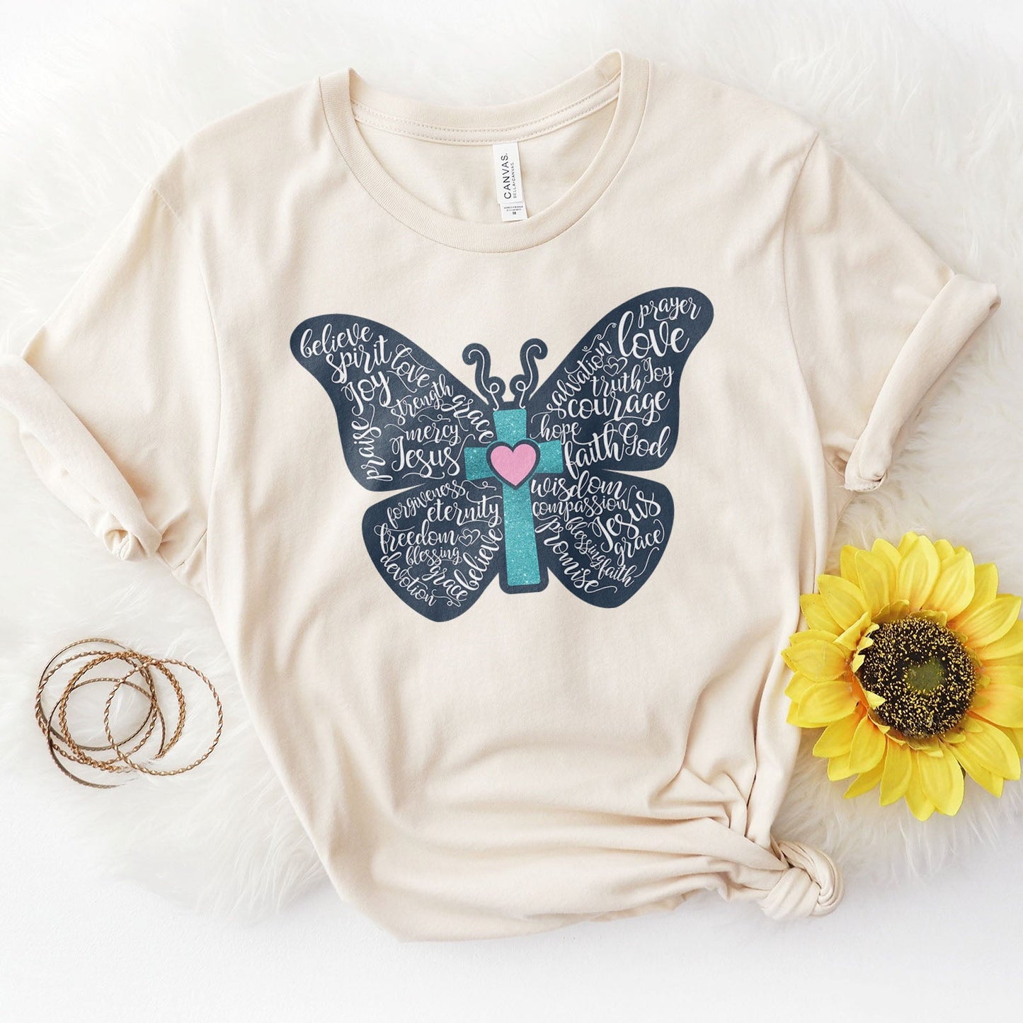 Christian Butterfly Tee