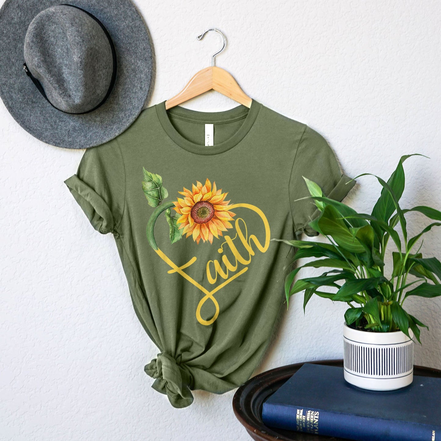 Faith Sunflower Tee