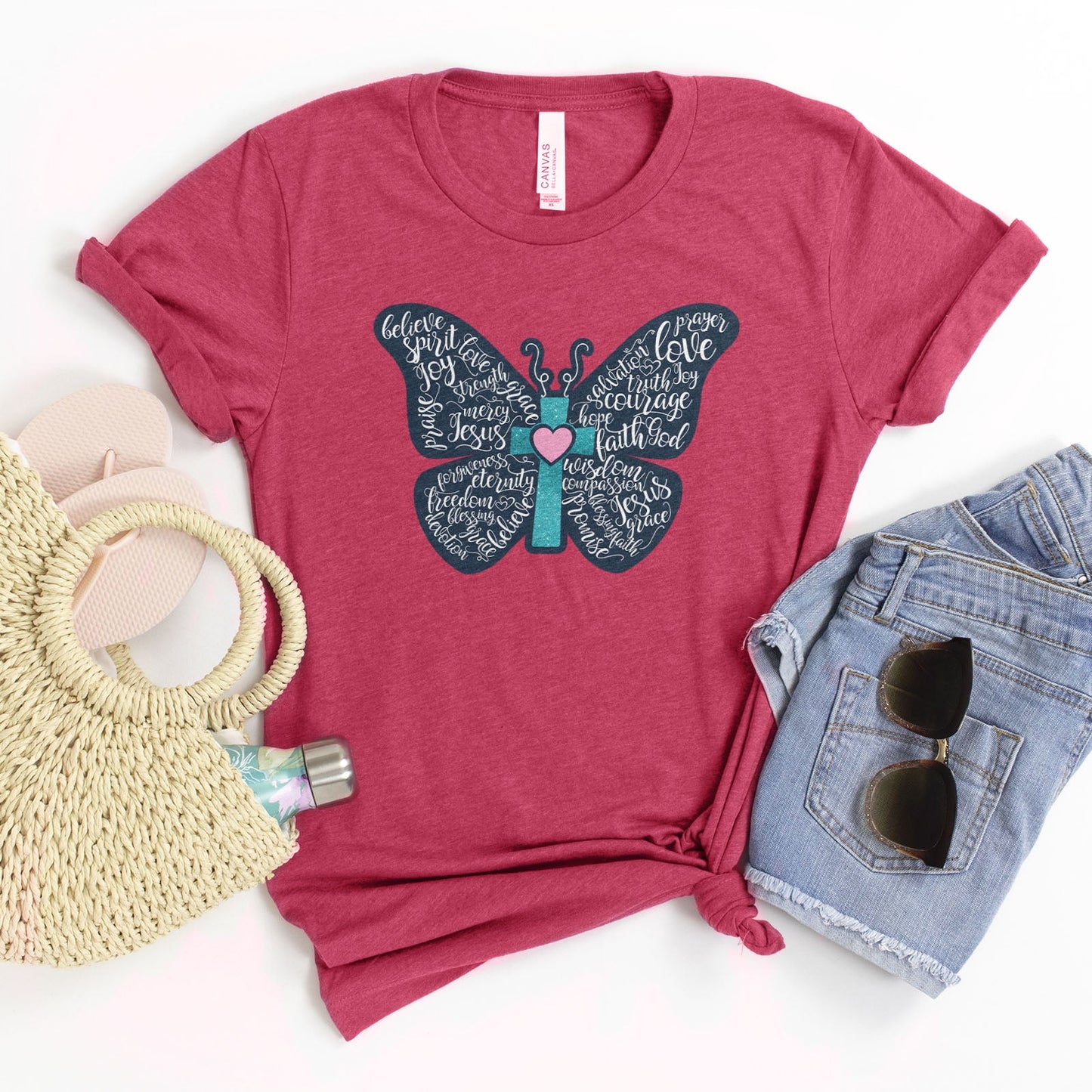 Christian Butterfly Tee