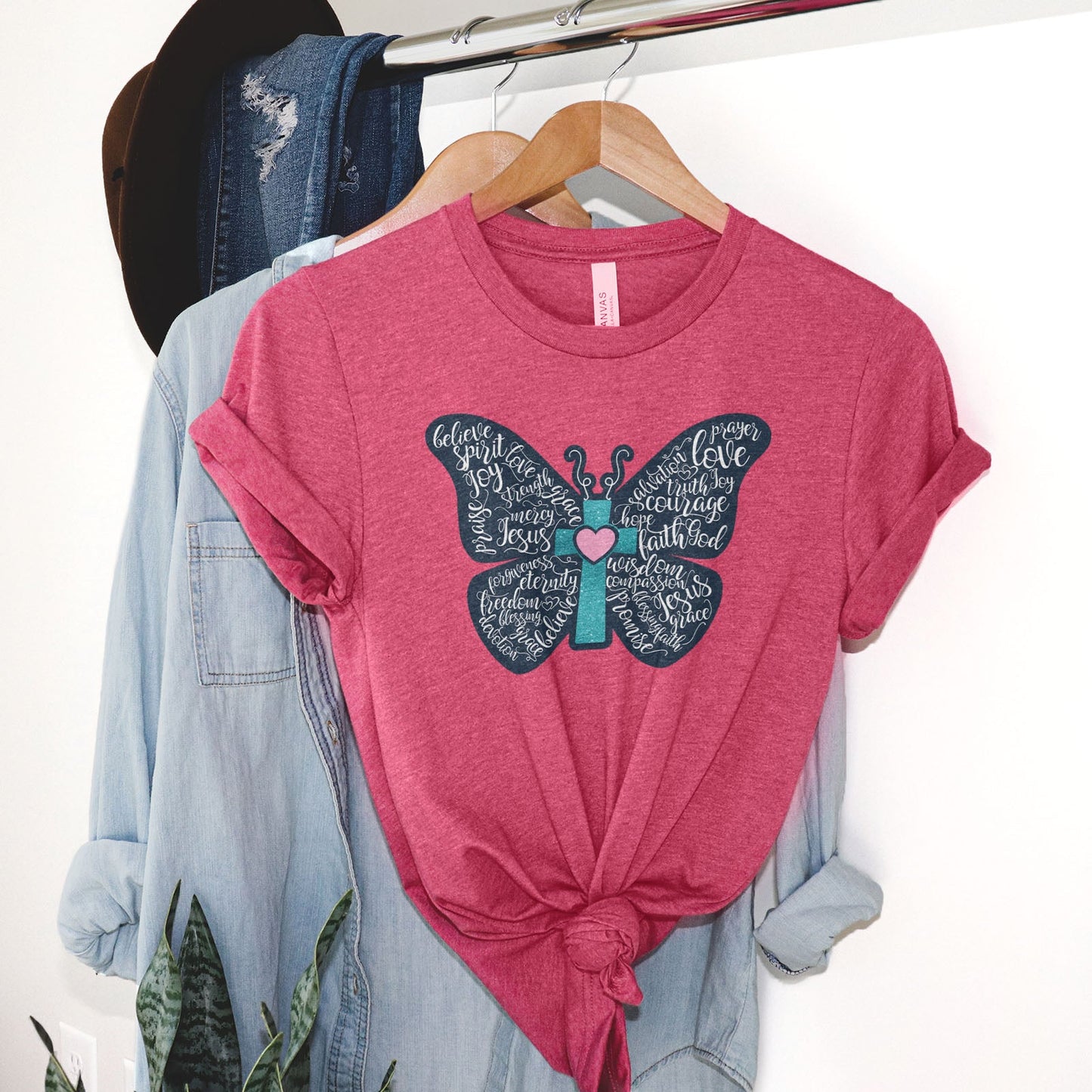 Christian Butterfly Tee