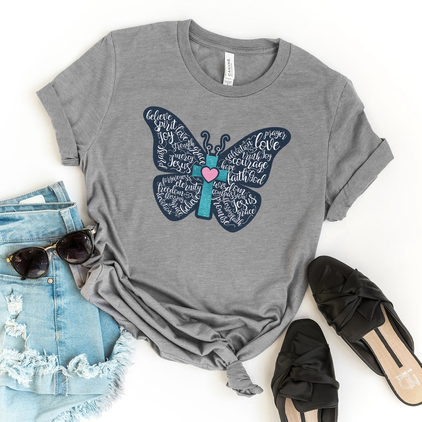 Christian Butterfly Tee