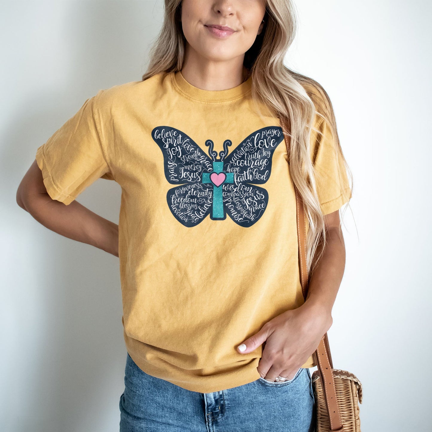 Christian Butterfly Tee