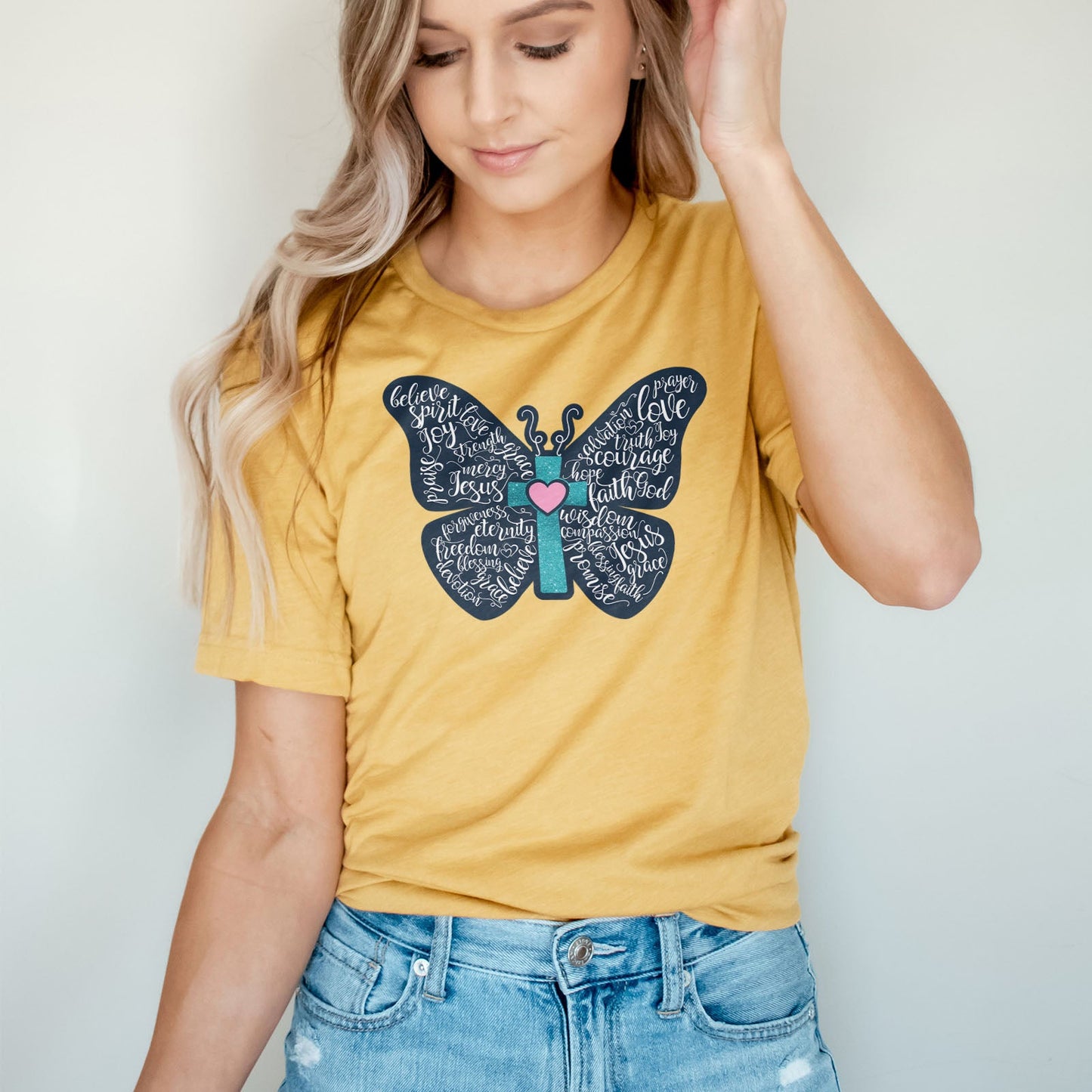 Christian Butterfly Tee