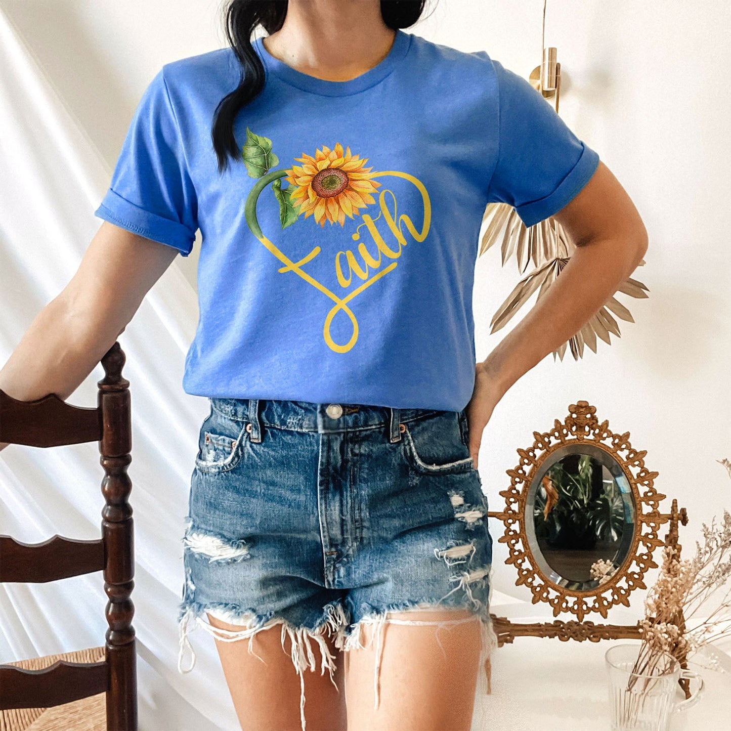 Faith Sunflower Tee
