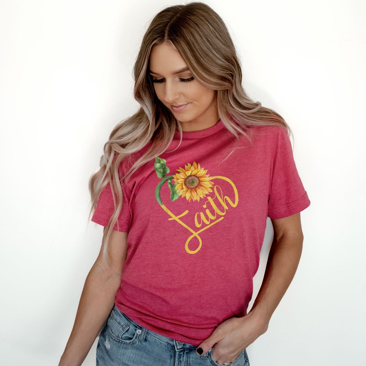 Faith Sunflower Tee
