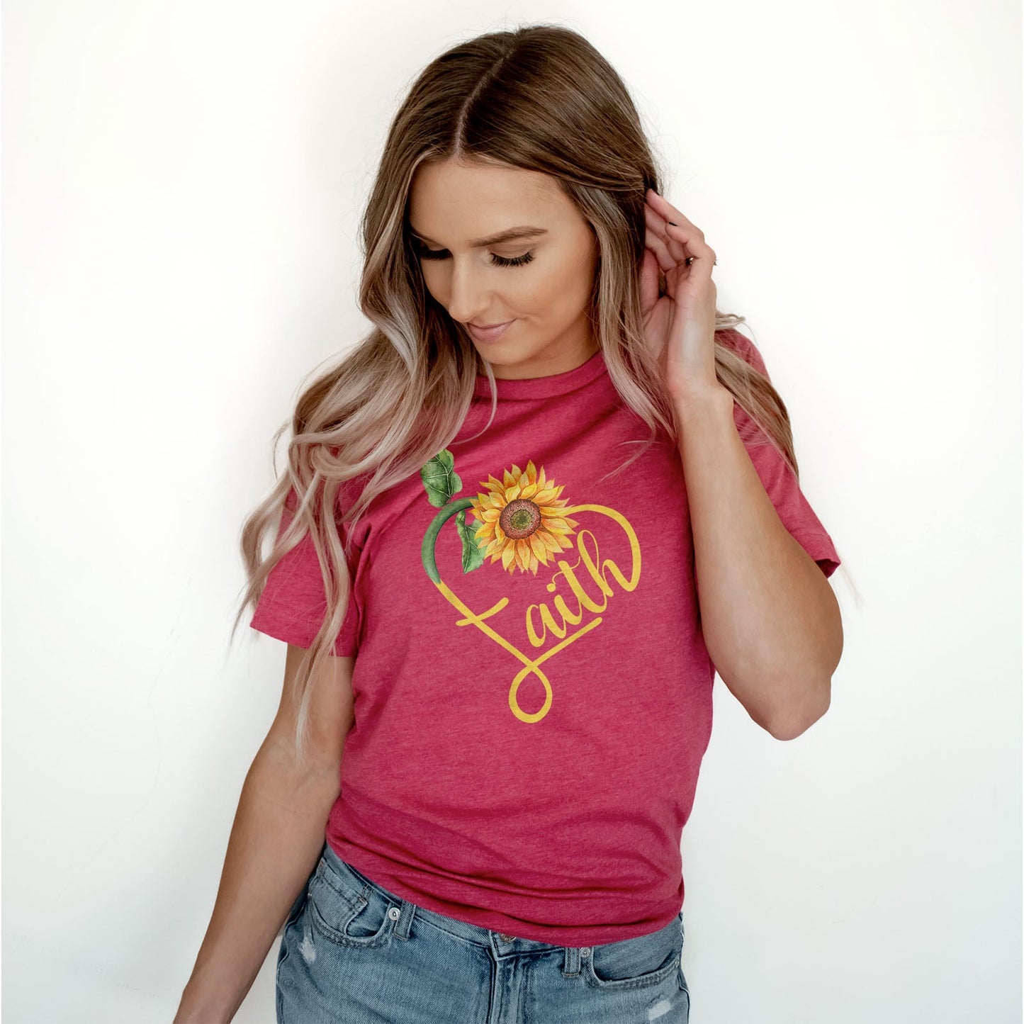 Faith Sunflower Tee