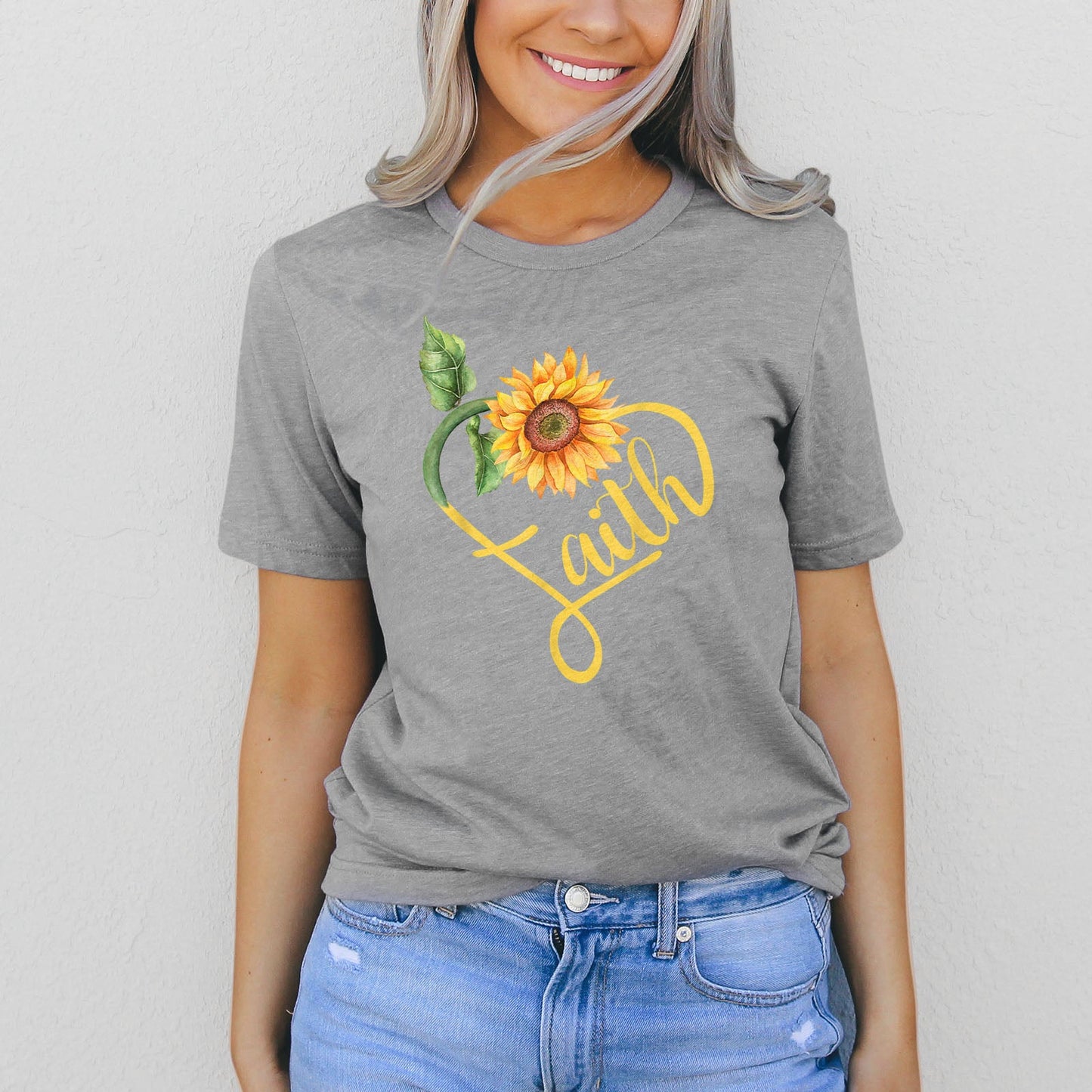 Faith Sunflower Tee
