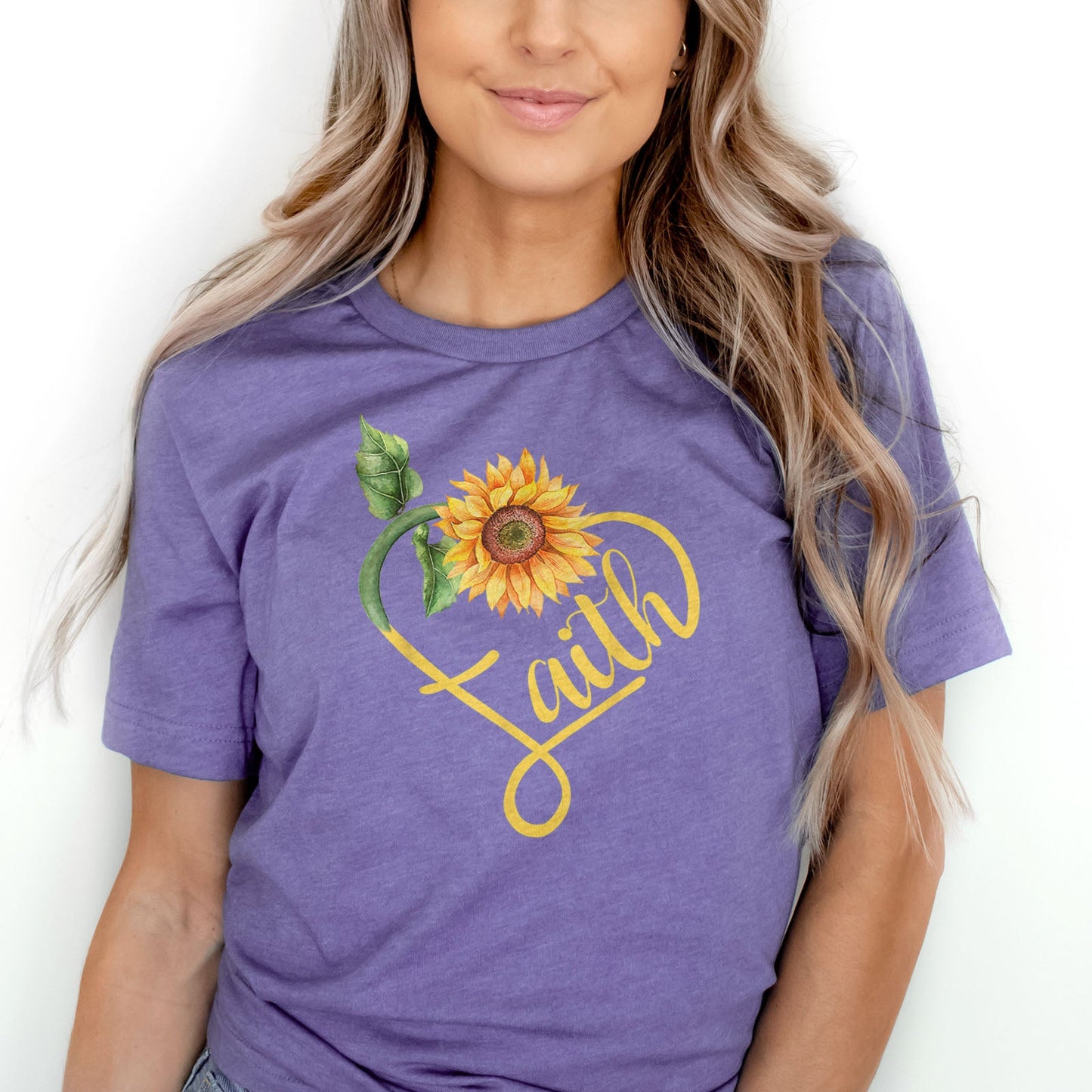 Faith Sunflower Tee