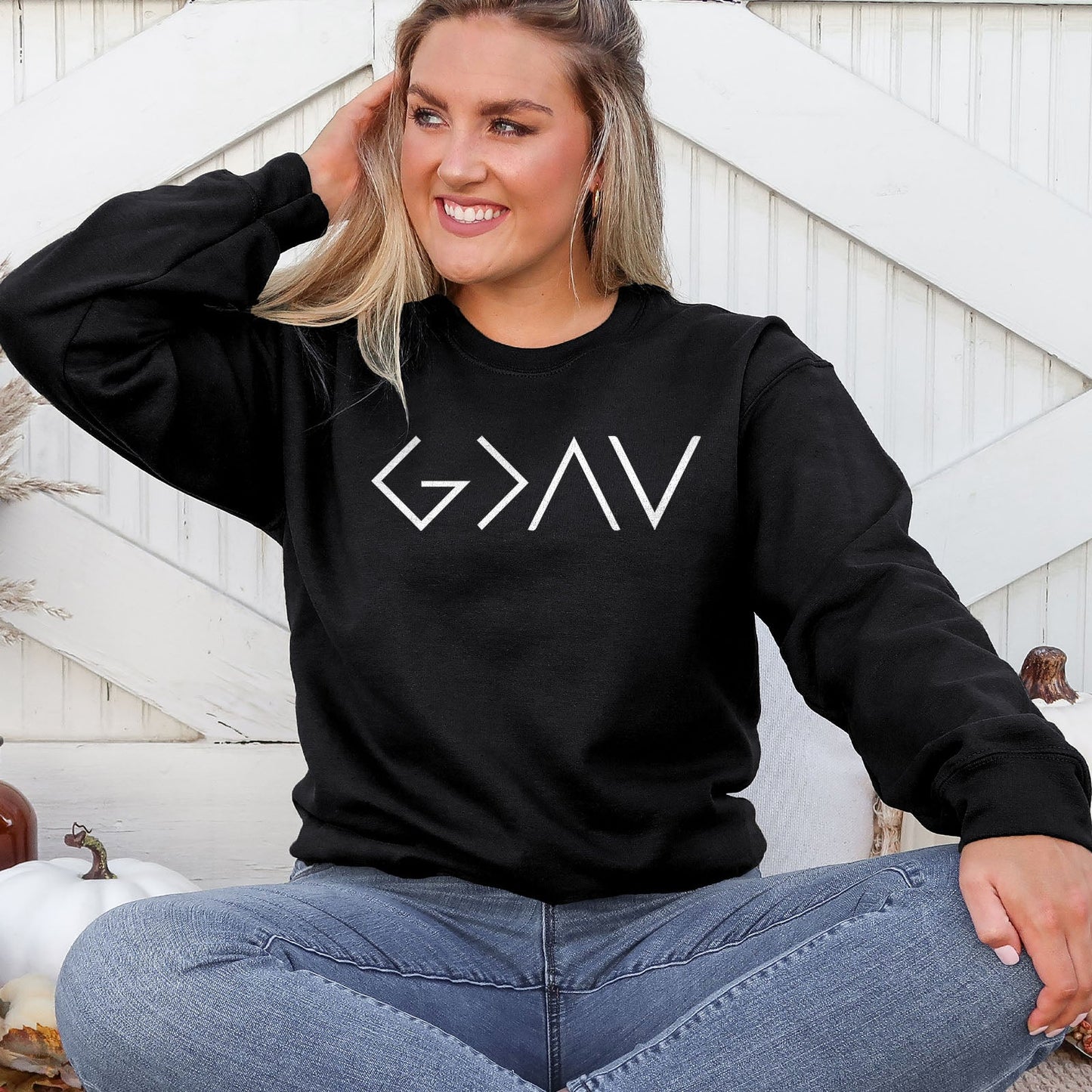 God Is Greater Than The Highs And The Lows Sweatshirt