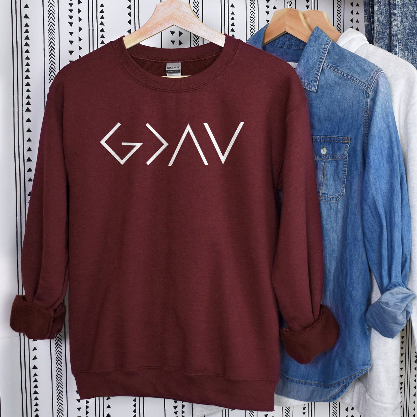 God Is Greater Than The Highs And The Lows Sweatshirt