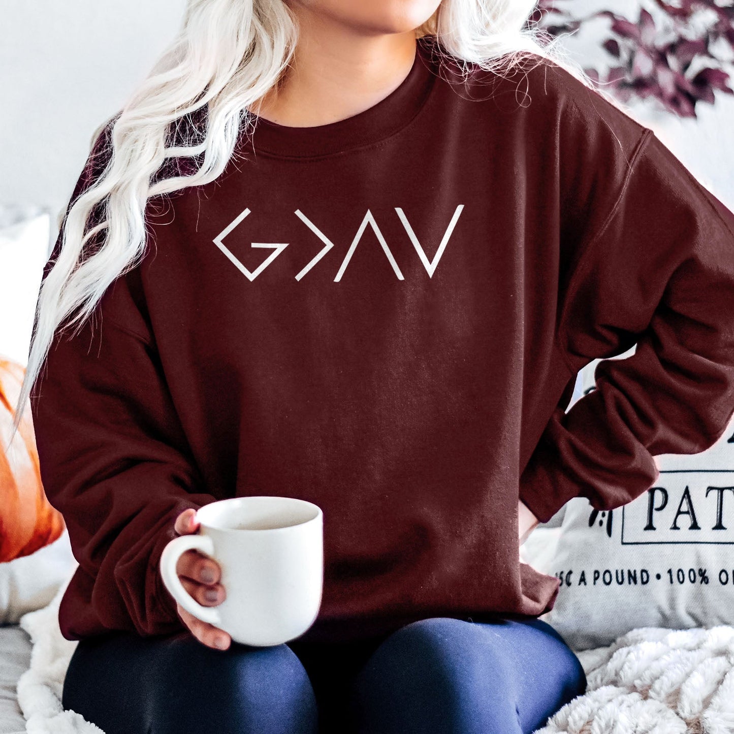 God Is Greater Than The Highs And The Lows Sweatshirt