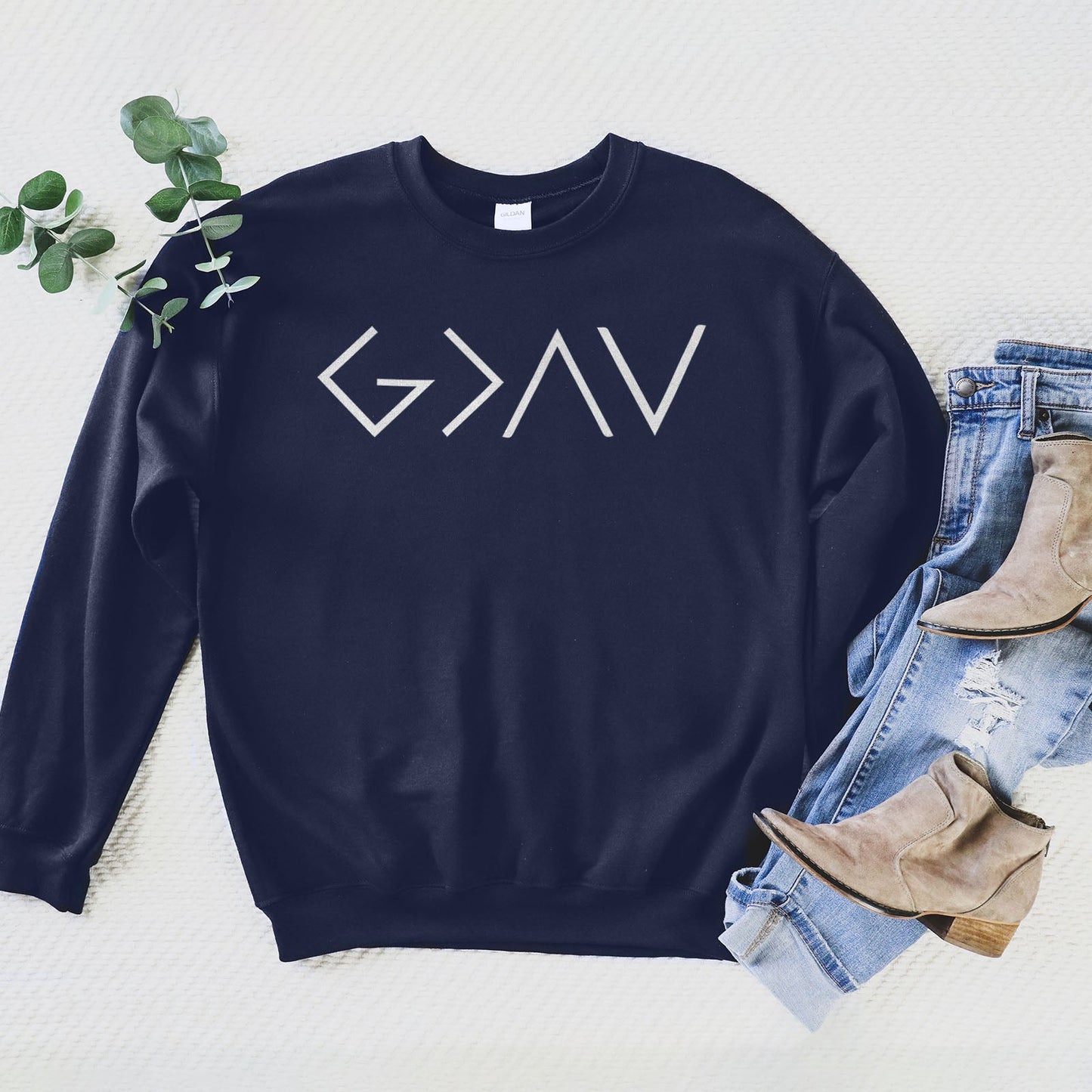 God Is Greater Than The Highs And The Lows Sweatshirt